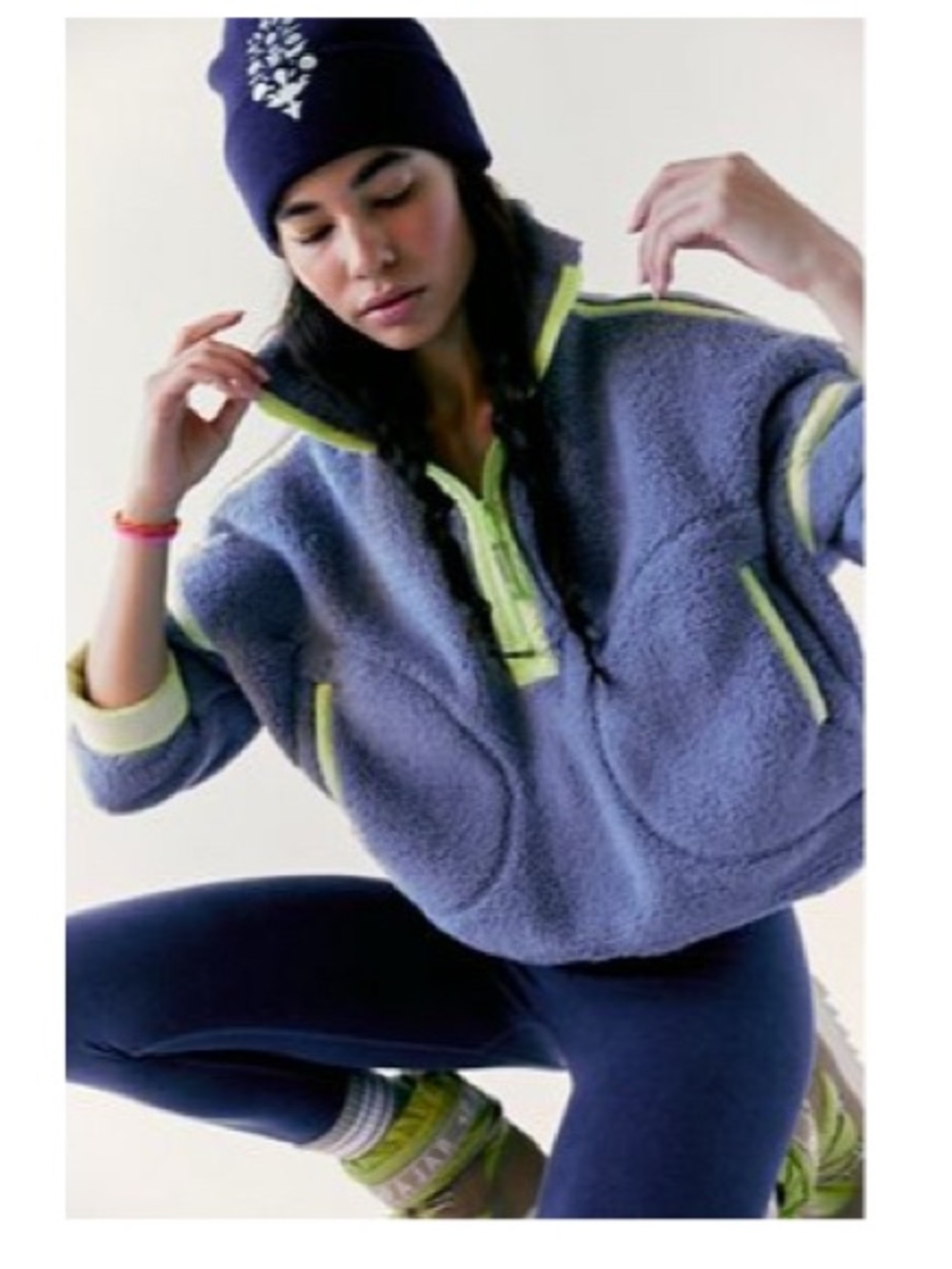 Free People Mountain High half-zip fleece